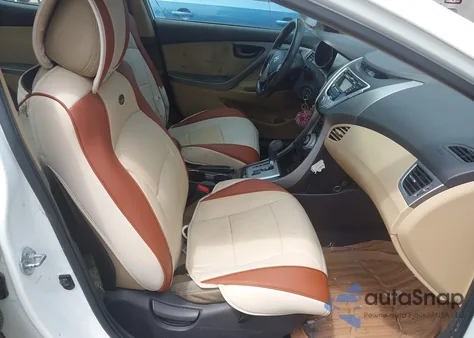 2012 Hyundai Elantra Gls from USA, damaged, VIN 5NPDH4AE3CH113864